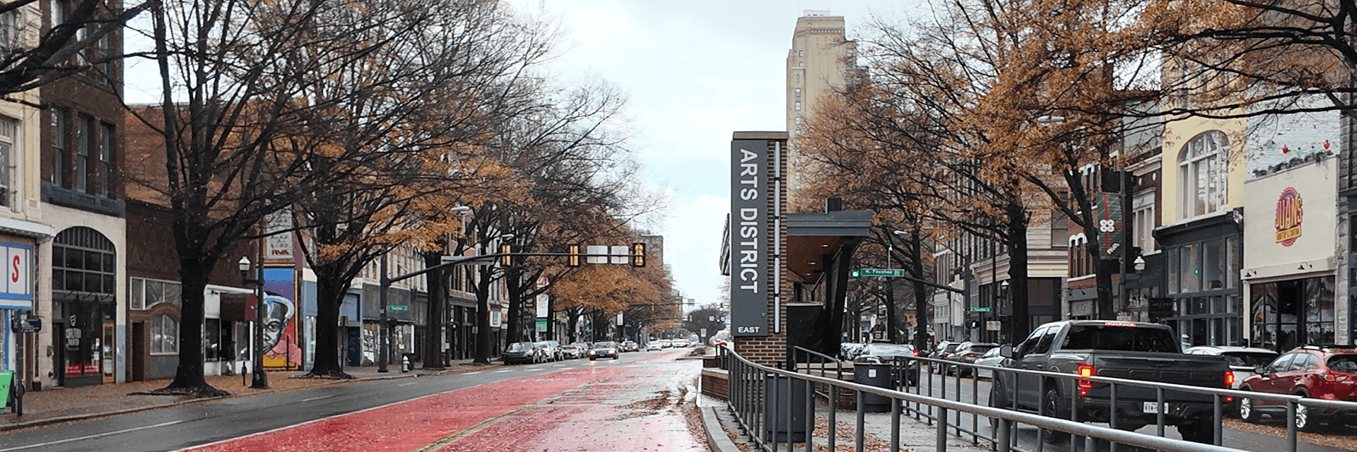 image of the arts district in downtown Richmond Virginia
