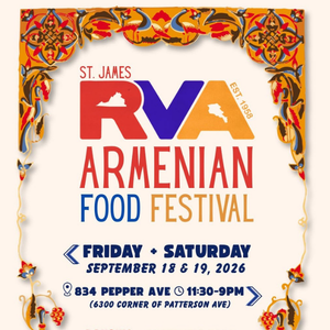 9/18-9/19: 66th Annual Armenian Food Festival