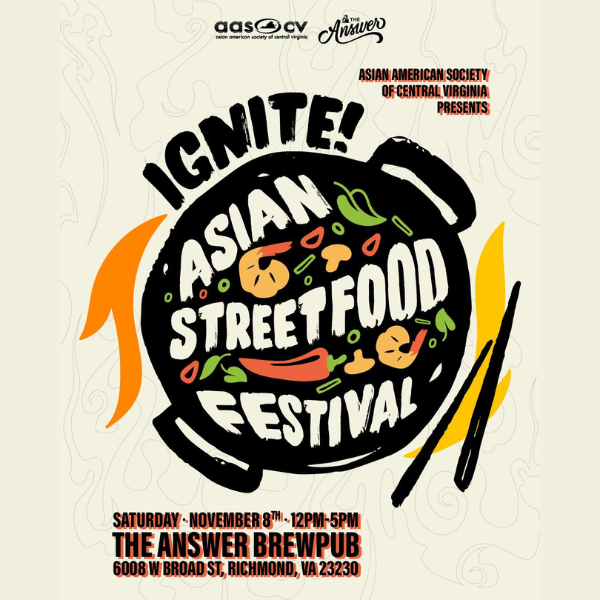 11/8: Ignite! Asian Street Food Festival: Answer Brewpub