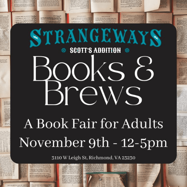 11/9: Books & Brews An Adult Book Fair