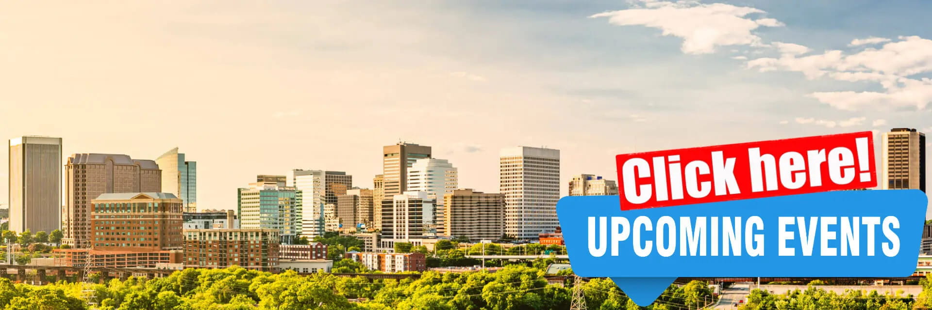 image of richmond virginia's downtown skyline on a bright sunny day