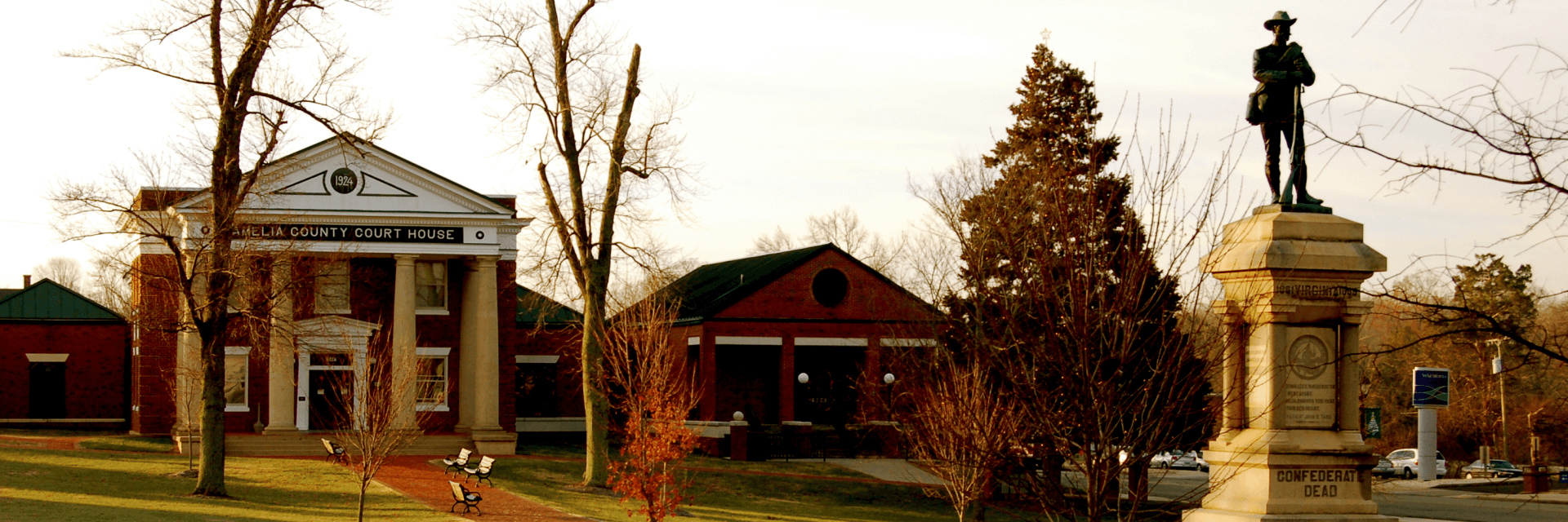 image of the amelia court house in virginia
