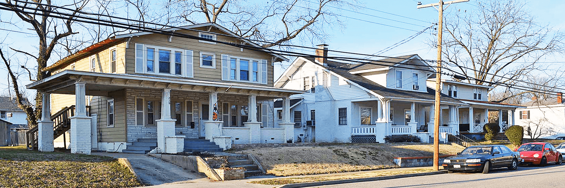 image of a house in the violet bank historic district in colonial heights virginia