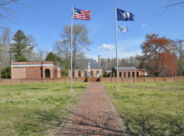 image of the king william county regional courthouse in virginia